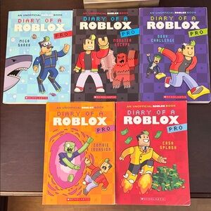 Diary of a Roblox Pro Kids Books - Colorful Adventure Set